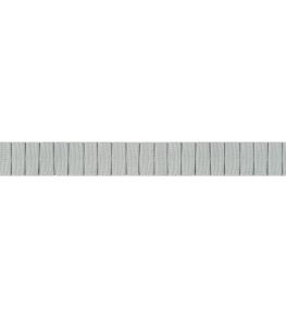 Pleated Tape Trimming by Thibaut Platinum Pleated Tape Trimming by Thibaut Platinum