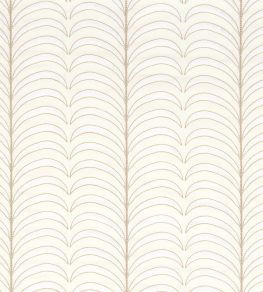 Plumeria Fabric by Camengo Milk Plumeria Fabric by Camengo Milk