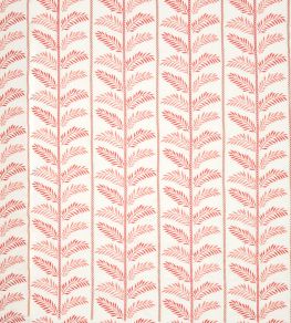 Plumier Fabric by Nina Campbell Red Plumier Fabric by Nina Campbell Red