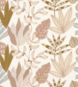 Poesie Sauvage Fabric by Camengo Nude Poesie Sauvage Fabric by Camengo Nude