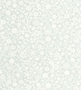 Poetic Flowers Wallpaper by Casadeco Bleu Doux