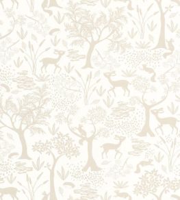 Poetic Forest Wallpaper by Casadeco Naturel Poetic Forest Wallpaper by Casadeco Naturel