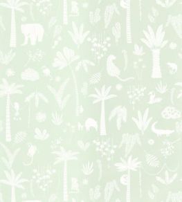 Poetic Jungle Wallpaper by Casadeco Bleu Lagon