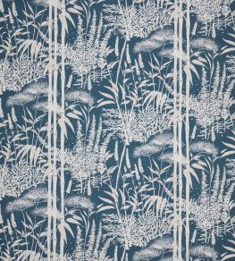 Poiteau Fabric by Nina Campbell Navy