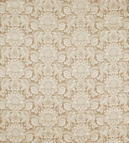 Pomegranate Brocatelle Fabric by Zoffany Pale Gold Pomegranate Brocatelle Fabric by Zoffany Pale Gold