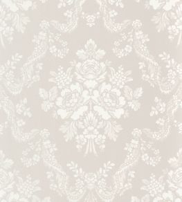 Pompadour Wallpaper by Casadeco Gris Perle Pompadour Wallpaper by Casadeco Gris Perle