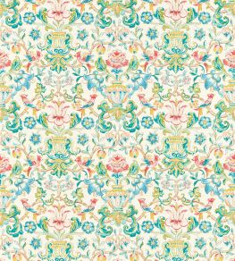 Pompadour Print Multi Wallpaper by Zoffany Multi
