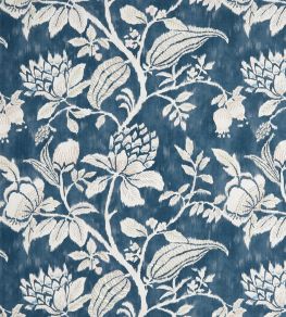 Pondicherry Fabric by Nina Campbell Indigo