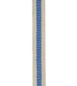 Poole Stripe Braid Trimming by Ian Mankin Cobalt Poole Stripe Braid Trimming by Ian Mankin Cobalt