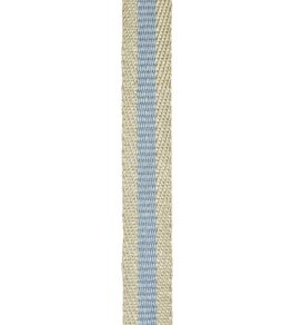 Poole Stripe Braid Trimming by Ian Mankin Mist Poole Stripe Braid Trimming by Ian Mankin Mist