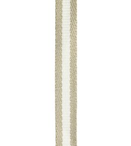 Poole Stripe Braid Trimming by Ian Mankin Oatmeal Poole Stripe Braid Trimming by Ian Mankin Oatmeal