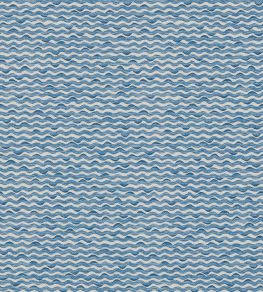 Popple Outdoor Fabric by Fermoie Blue Popple Outdoor Fabric by Fermoie Blue