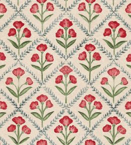 Poppy Wallpaper by Coordonne Red