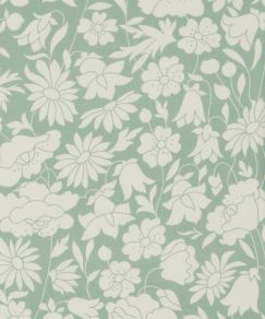 Poppy Grace Fabric by Liberty Salvia Poppy Grace Fabric by Liberty Salvia