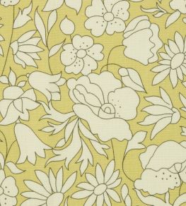 Poppy Meadow in Landsdowne Linen Fabric by Liberty Fennel