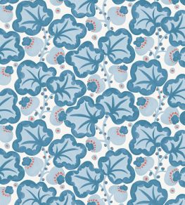 Poppy Pod Fabric by Scion Denim/Chilli