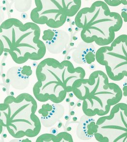 Poppy Pod Wallpaper by Scion Jade Poppy Pod Wallpaper by Scion Jade