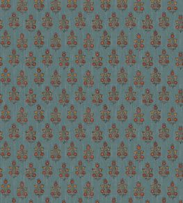 Poppy Sprig Wallpaper by GP & J Baker Denim Poppy Sprig Wallpaper by GP & J Baker Denim
