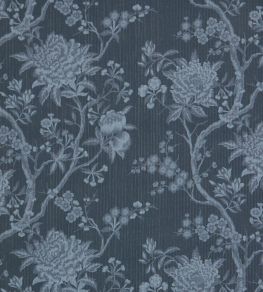 Porcelain Flower Fabric by Liberty Ink Porcelain Flower Fabric by Liberty Ink