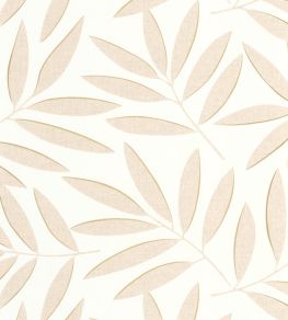 Portee Wallpaper by Caselio Beige Or Portee Wallpaper by Caselio Beige Or