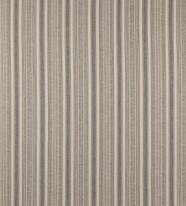 Porth Stripe Fabric by Colefax and Fowler Blue Porth Stripe Fabric by Colefax and Fowler Blue