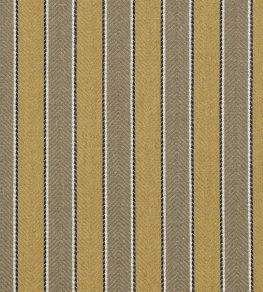 Portree Stripe Fabric by Ian Mankin Mustard Portree Stripe Fabric by Ian Mankin Mustard
