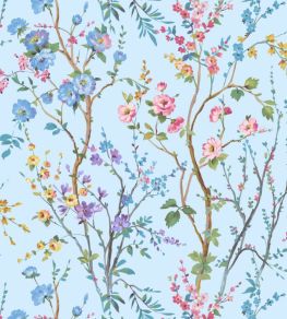 Potpourri Wallpaper by Scalamandre Bluebell