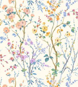 Potpourri Wallpaper by Scalamandre Peach Marigold