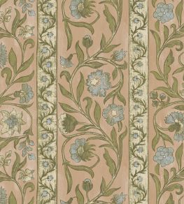 Potter Stripe Wallpaper by Josephine Munsey Plaster Pink