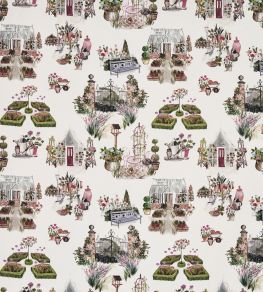 Potting Shed Fabric by Prestigious Textiles Bluebell