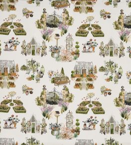 Potting Shed Fabric by Prestigious Textiles Pear Potting Shed Fabric by Prestigious Textiles Pear