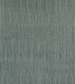 Poulton Stripe Fabric by Fermoie Green