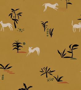 Prehistoric Creatures Wallpaper by Tres Tintas Ocher Prehistoric Creatures Wallpaper by Tres Tintas Ocher