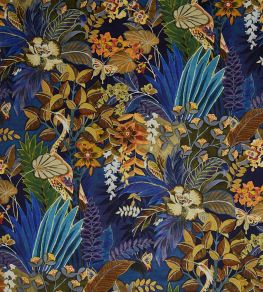 Hidden Paradise Fabric by Prestigious Textiles Midnite Hidden Paradise Fabric by Prestigious Textiles Midnite