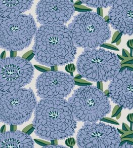Primavera Wallpaper by Marimekko Blue