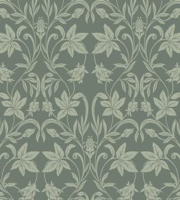 Primrose Wallpaper by Casadeco Vert Sauge Primrose Wallpaper by Casadeco Vert Sauge