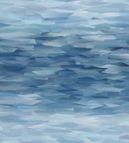 Prism Wallpaper by 1838 Wallcoverings Blue Dusk Prism Wallpaper by 1838 Wallcoverings Blue Dusk