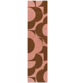 Prism Flower Runner Rug by Orla Kiely Pink/Terracotta Prism Flower Runner Rug by Orla Kiely Pink/Terracotta