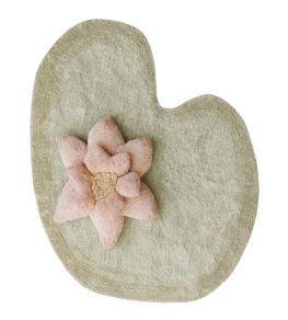 Puffy Water Lily Rug by Lorena Canals Green