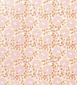 Punch Paisley Fabric by Christopher Farr Cloth Peach