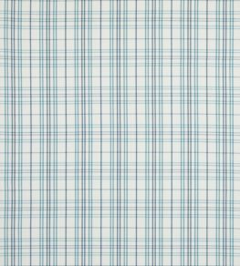 Purbeck Check Fabric by Baker Lifestyle Aqua