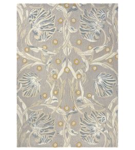 Pure Pimpernel Rug by Morris & Co Linen