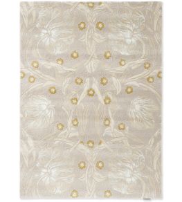 Pure Pimpernel Rug by Morris & Co Linen Pure Pimpernel Rug by Morris & Co Linen