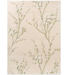 Pussy Willow Rug by Brink & Campman Hedgerow Green Pussy Willow Rug by Brink & Campman Hedgerow Green