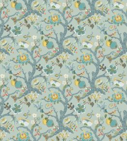 Puzzlewood Wallpaper by Osborne & Little Duck Egg Puzzlewood Wallpaper by Osborne & Little Duck Egg