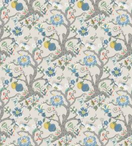 Puzzlewood Wallpaper by Osborne & Little Indigo Puzzlewood Wallpaper by Osborne & Little Indigo