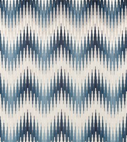 Quintero Fabric by Romo Indigo Quintero Fabric by Romo Indigo