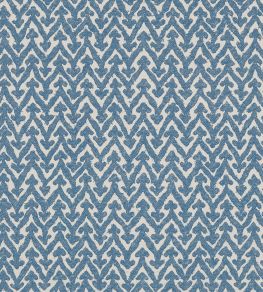 Rabanna Outdoor Fabric by Fermoie Blue Rabanna Outdoor Fabric by Fermoie Blue