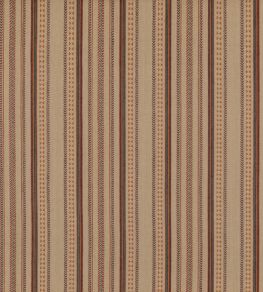 Racing Stripe Fabric by Mulberry Home Plum