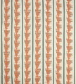 Rae Fabric by Jane Churchill Burnt Orange
